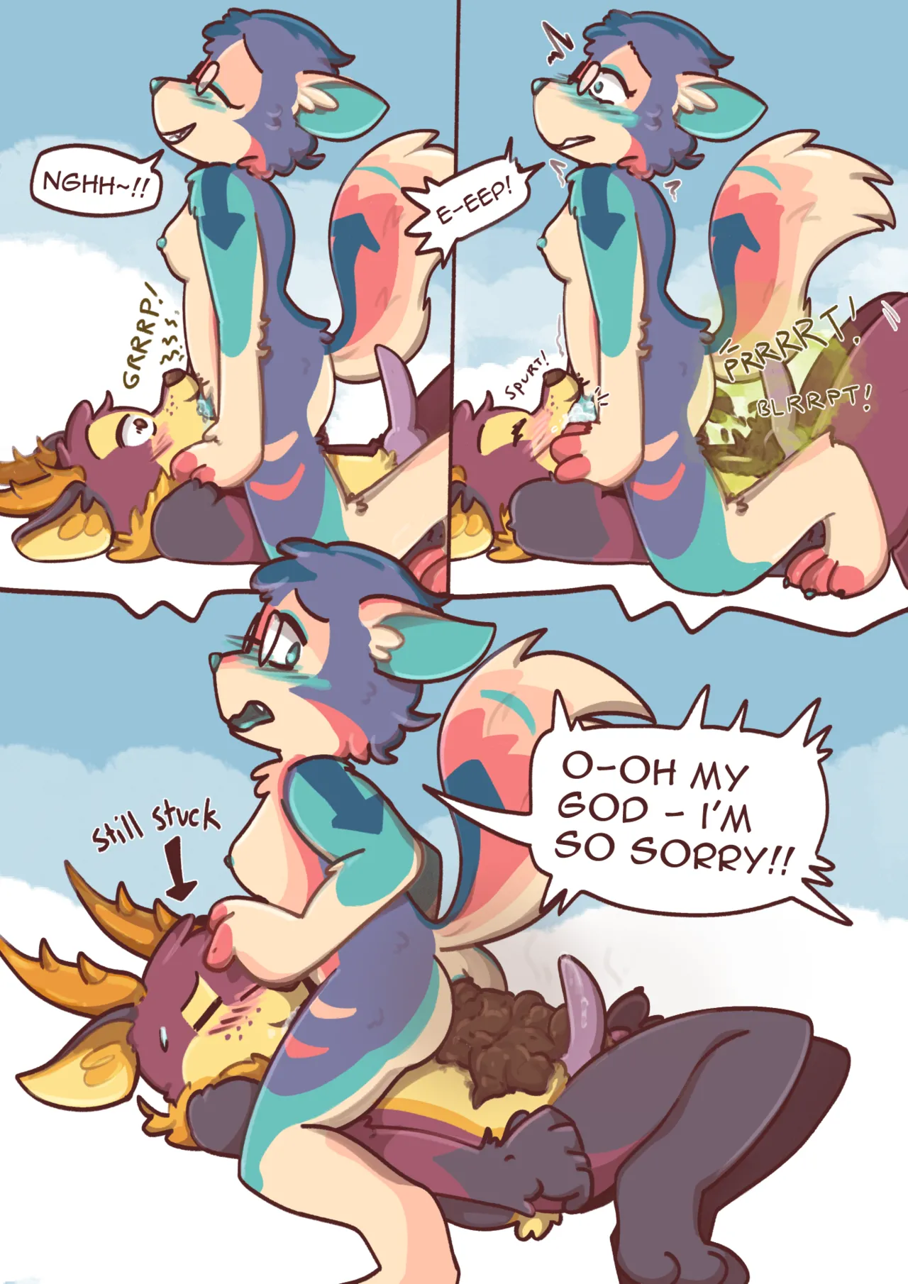 A Little Too Excited! + Extra page 2 full