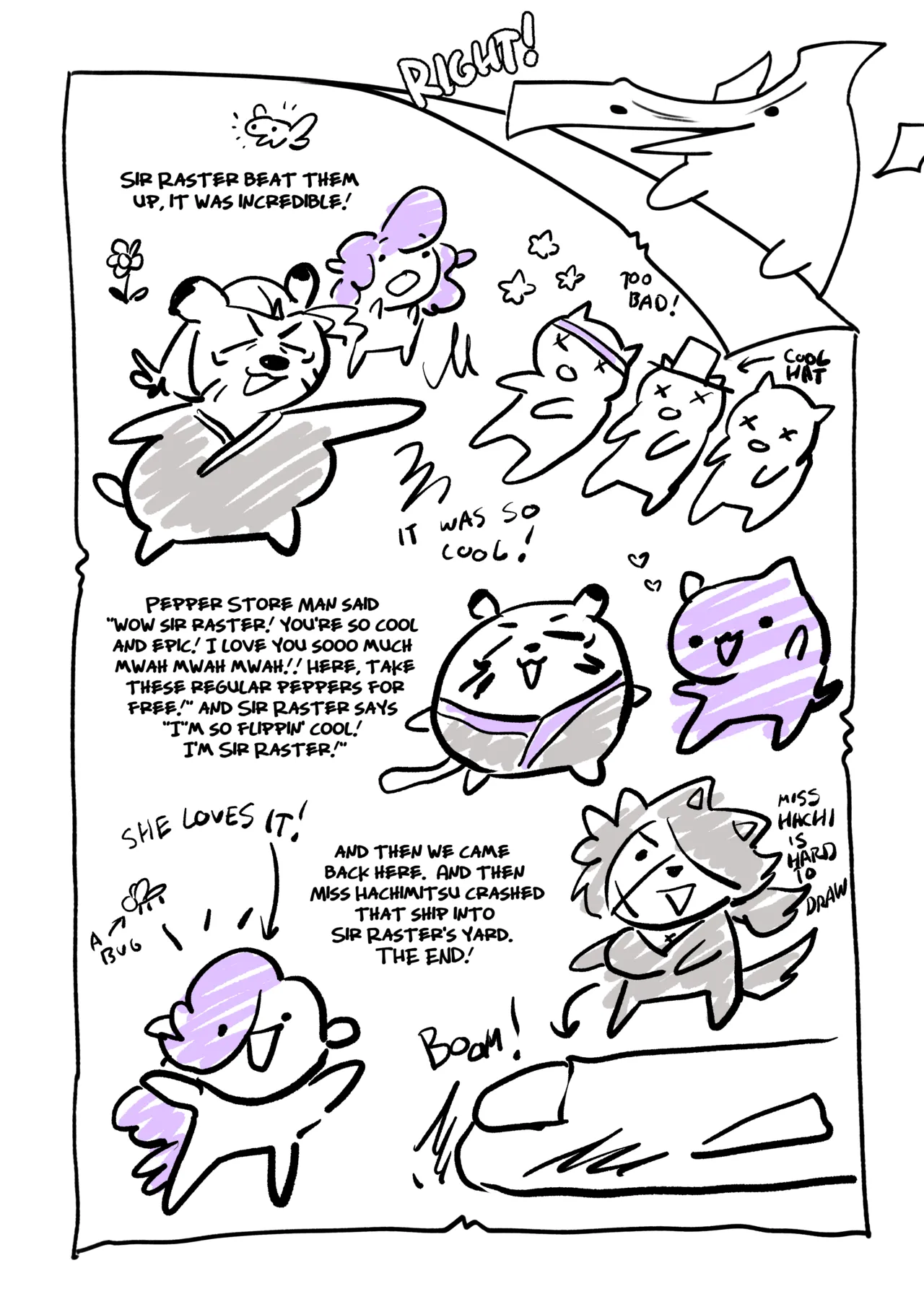 Hachimitsu: Blade for Hire: Chapter 9 - About A Little Guy page 10 full