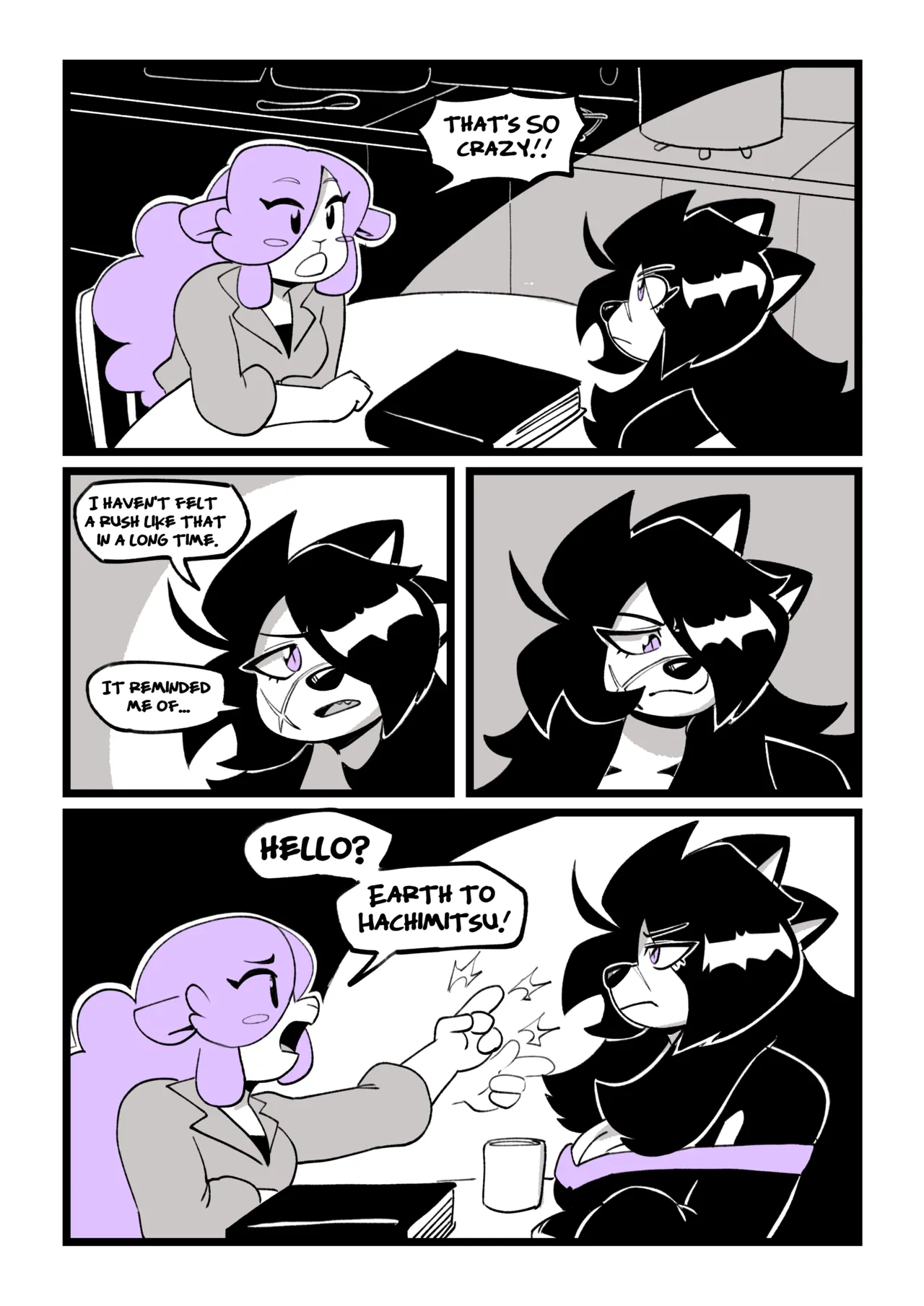 Hachimitsu: Blade for Hire: Chapter 9 - About A Little Guy page 3 full