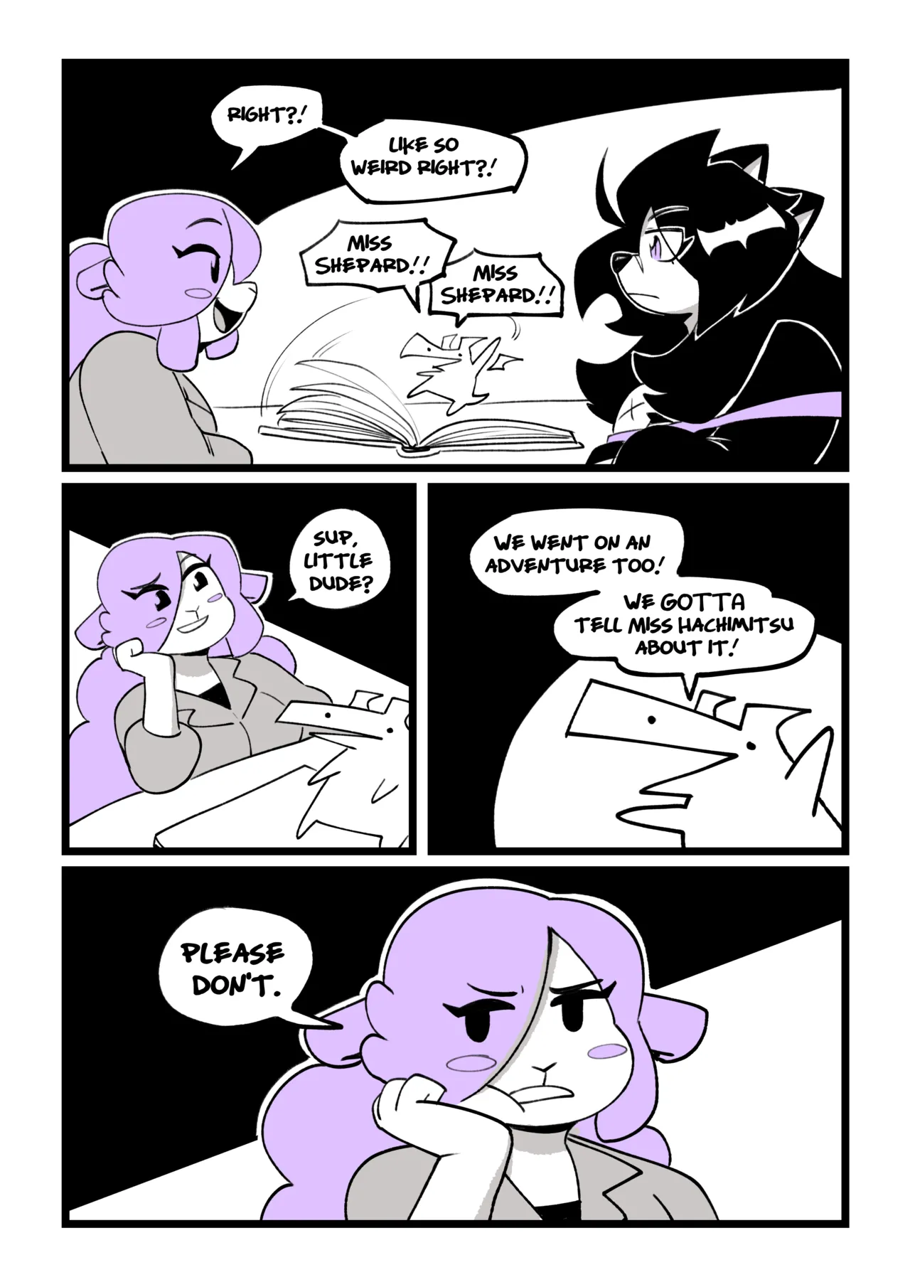 Hachimitsu: Blade for Hire: Chapter 9 - About A Little Guy page 5 full