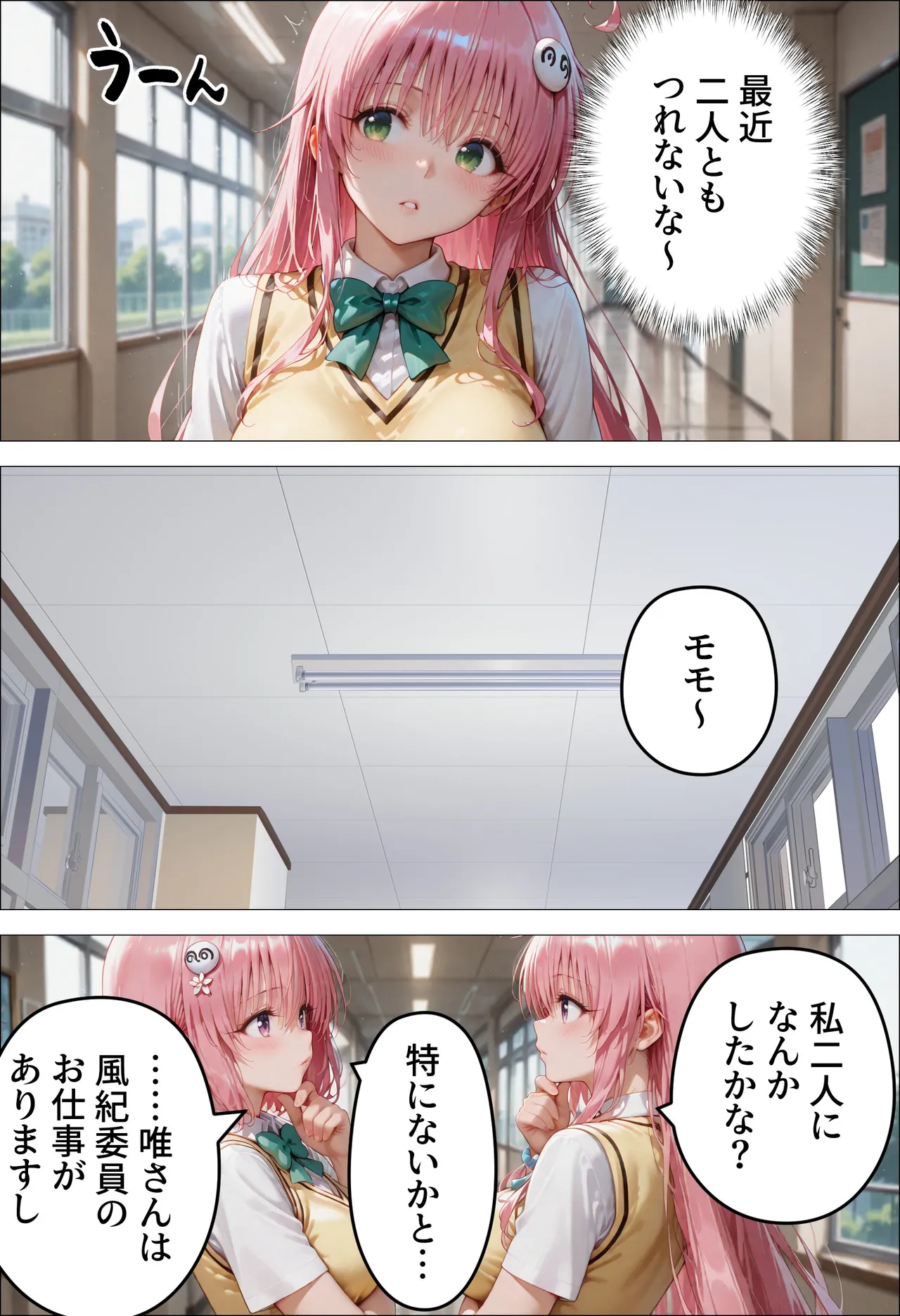 催眠種付け学園 緊縛調教ボテ腹肉便器科へようこそ モ〇とラ〇編 page 3 full