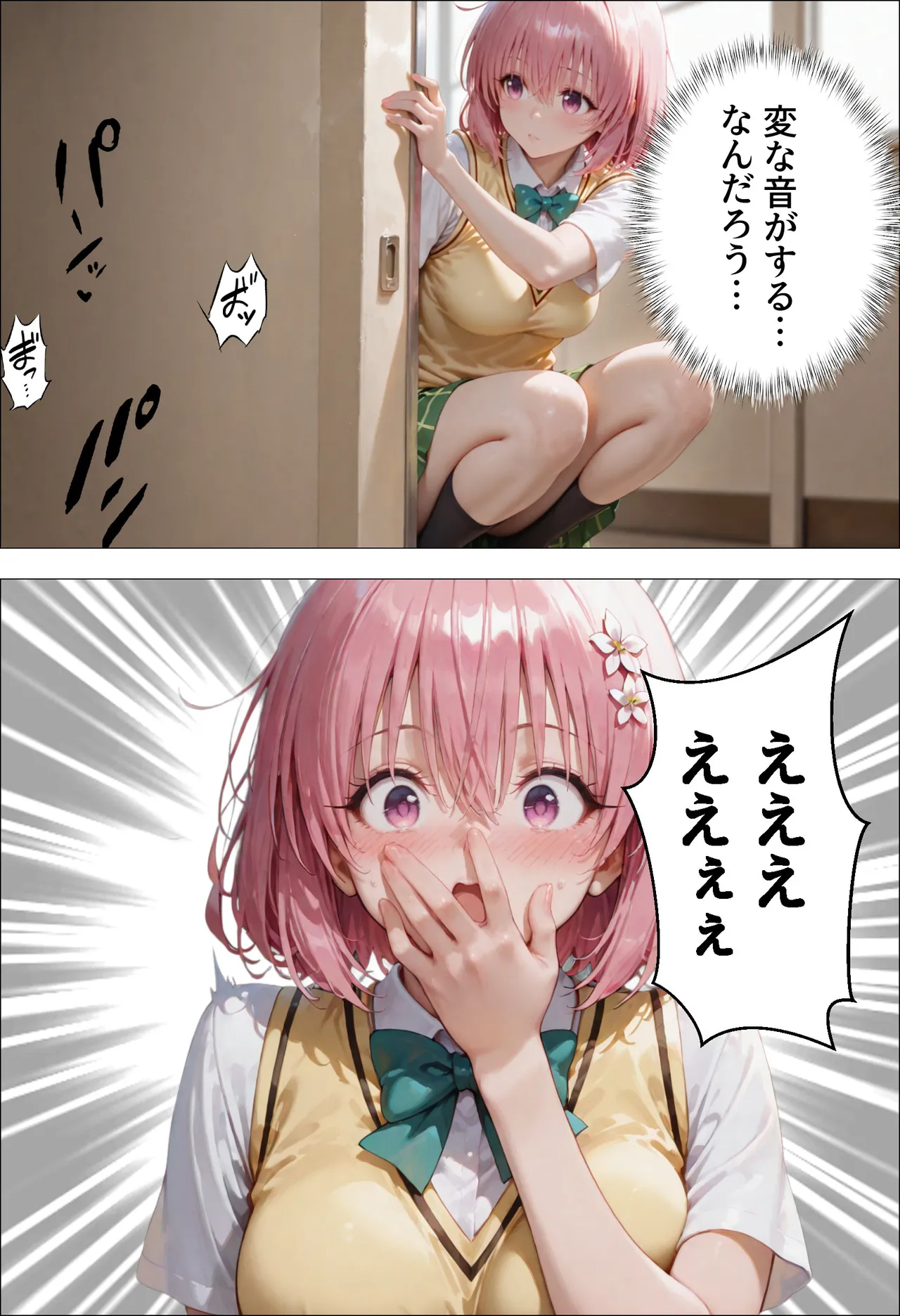 催眠種付け学園 緊縛調教ボテ腹肉便器科へようこそ モ〇とラ〇編 page 7 full