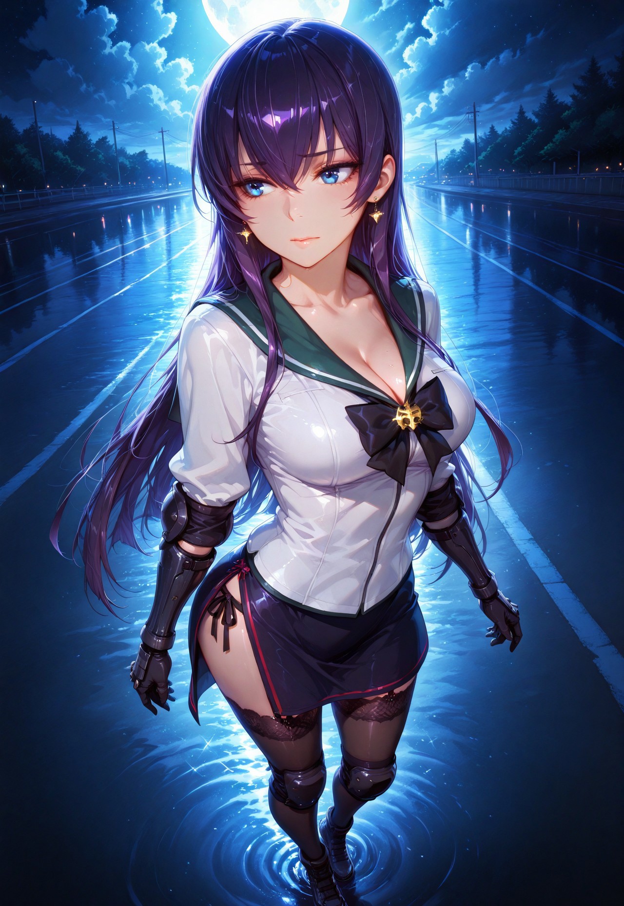 FU BUKI BATTLE READY IN TIGHT SEIFUKU page 10 full