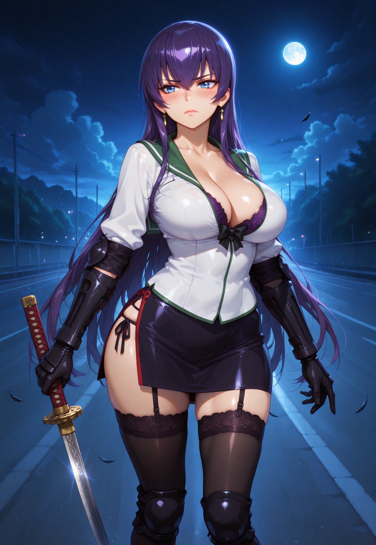 FU BUKI BATTLE READY IN TIGHT SEIFUKU page 2 full