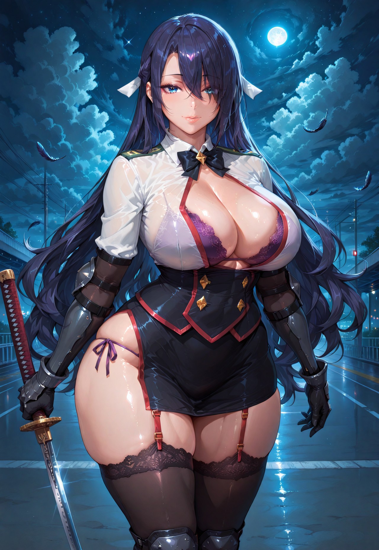 FU BUKI BATTLE READY IN TIGHT SEIFUKU page 4 full