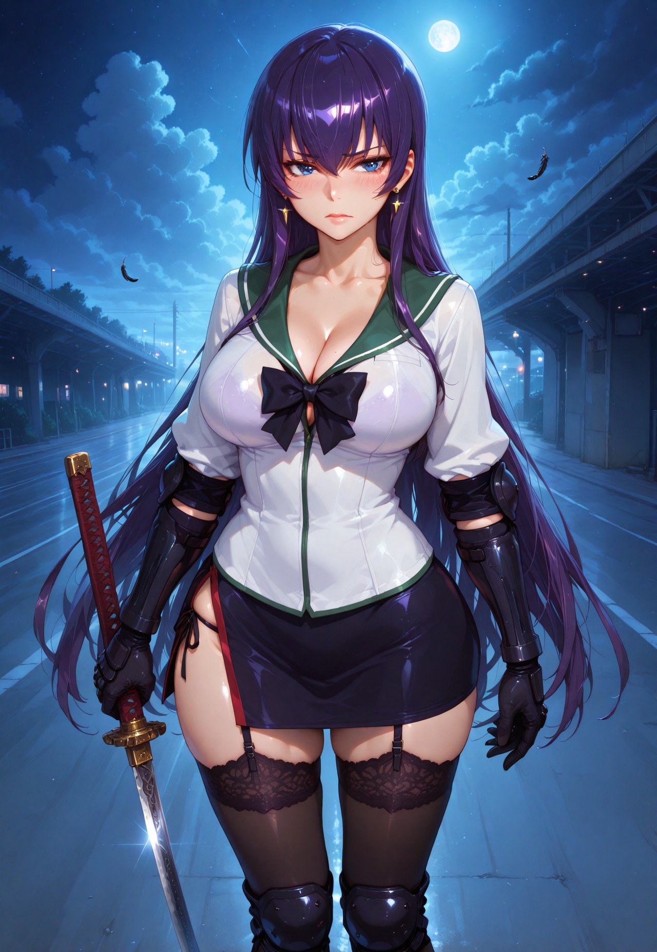 FU BUKI BATTLE READY IN TIGHT SEIFUKU page 7 full