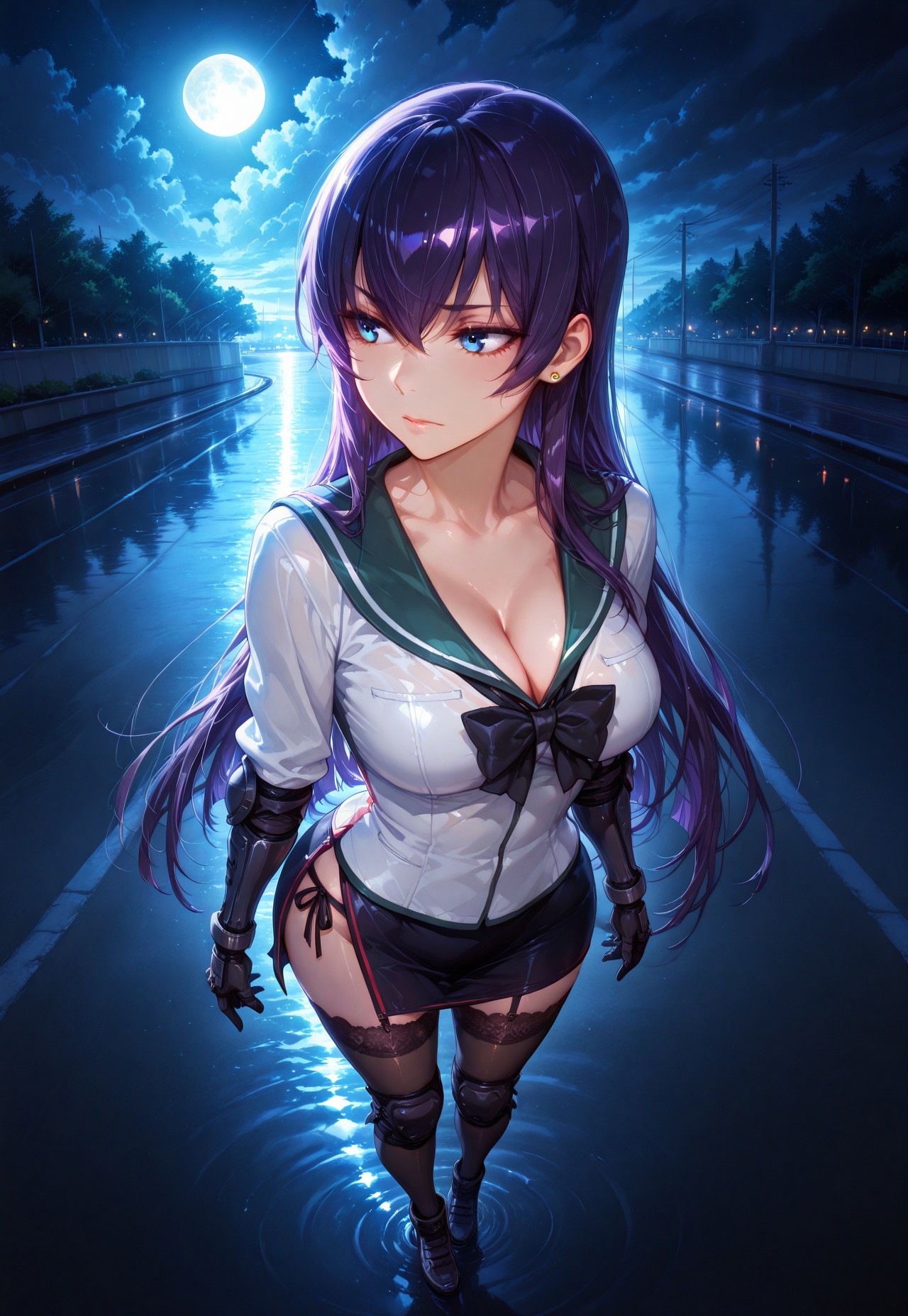 FU BUKI BATTLE READY IN TIGHT SEIFUKU page 8 full