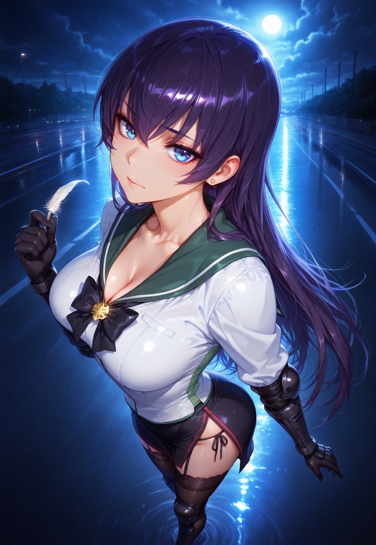 FU BUKI BATTLE READY IN TIGHT SEIFUKU page 9 full
