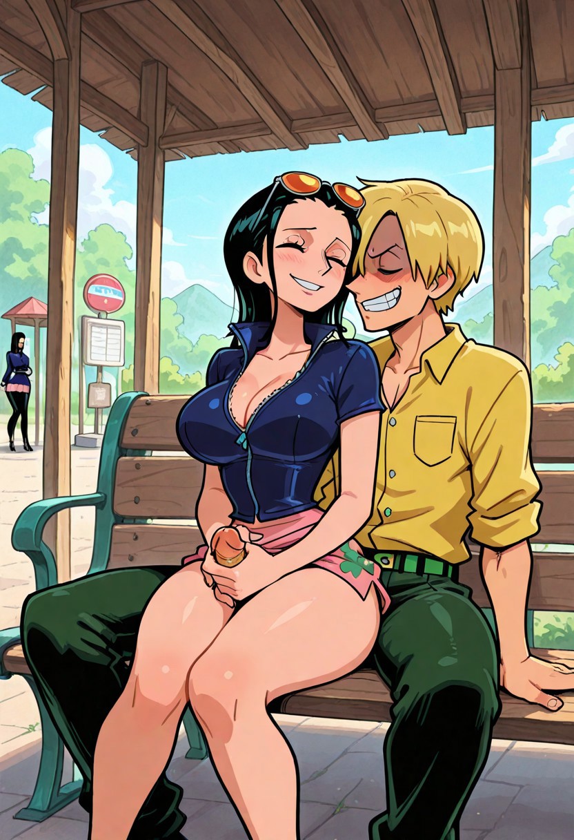 LETTING LOOSE AT THE BUS STOP page 8 full