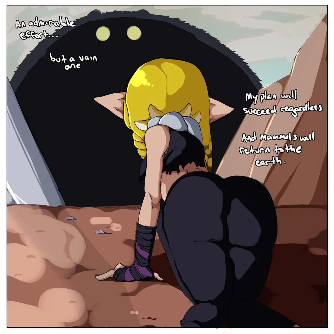 Mr Grizz's Mammal Bomb Backfired page 1 full