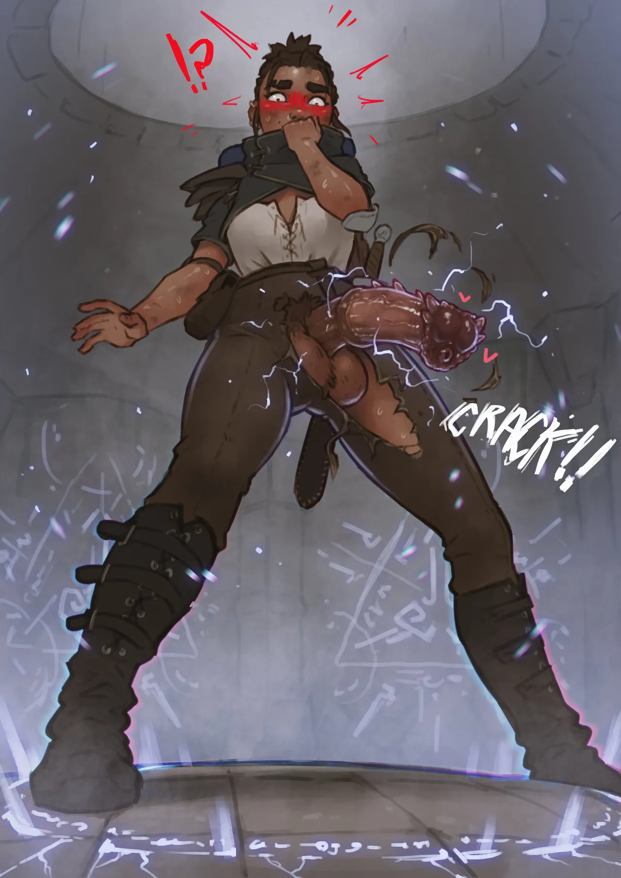 Kinktober 2025 - Dungeon Crawl CYOA page 5 full