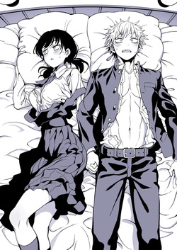 チェンソーマン（デンジとアサでラブラブ）