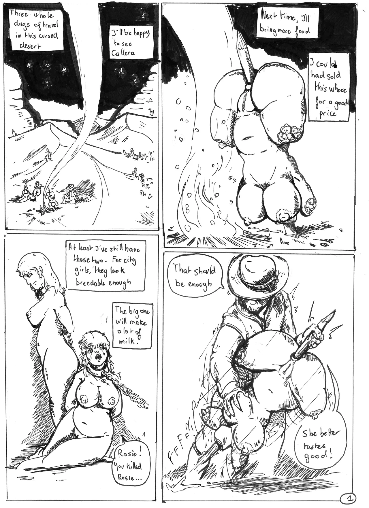 Pagos77 Unfinished comics and Artworks page 4 full