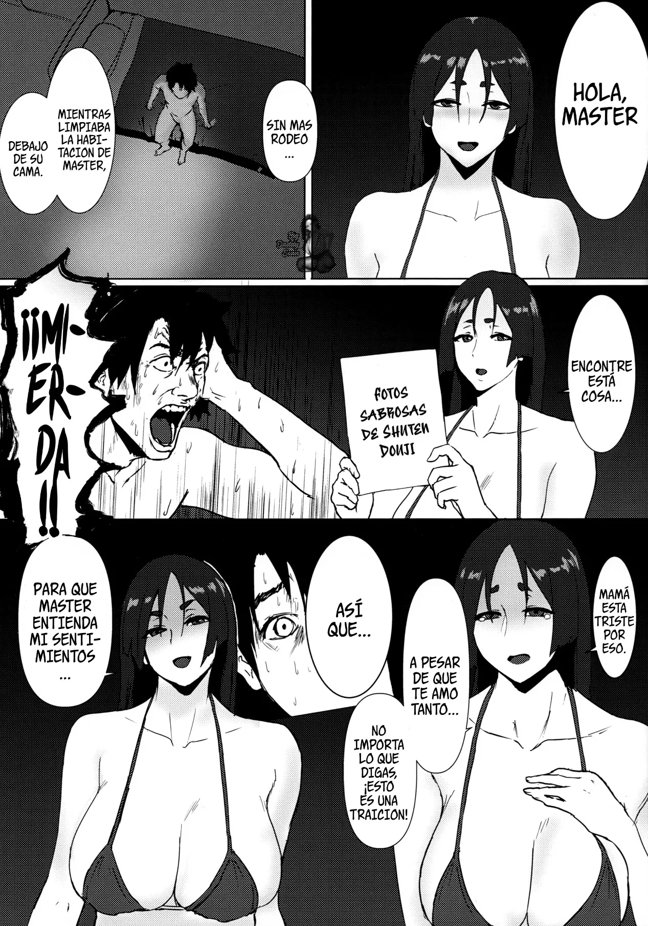 Minamoto no Raikou no Sukebe Bon Sono Ni | El Libro Erotico De Minamoto No Raikou page 4 full