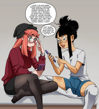 CG on Tinder cover
