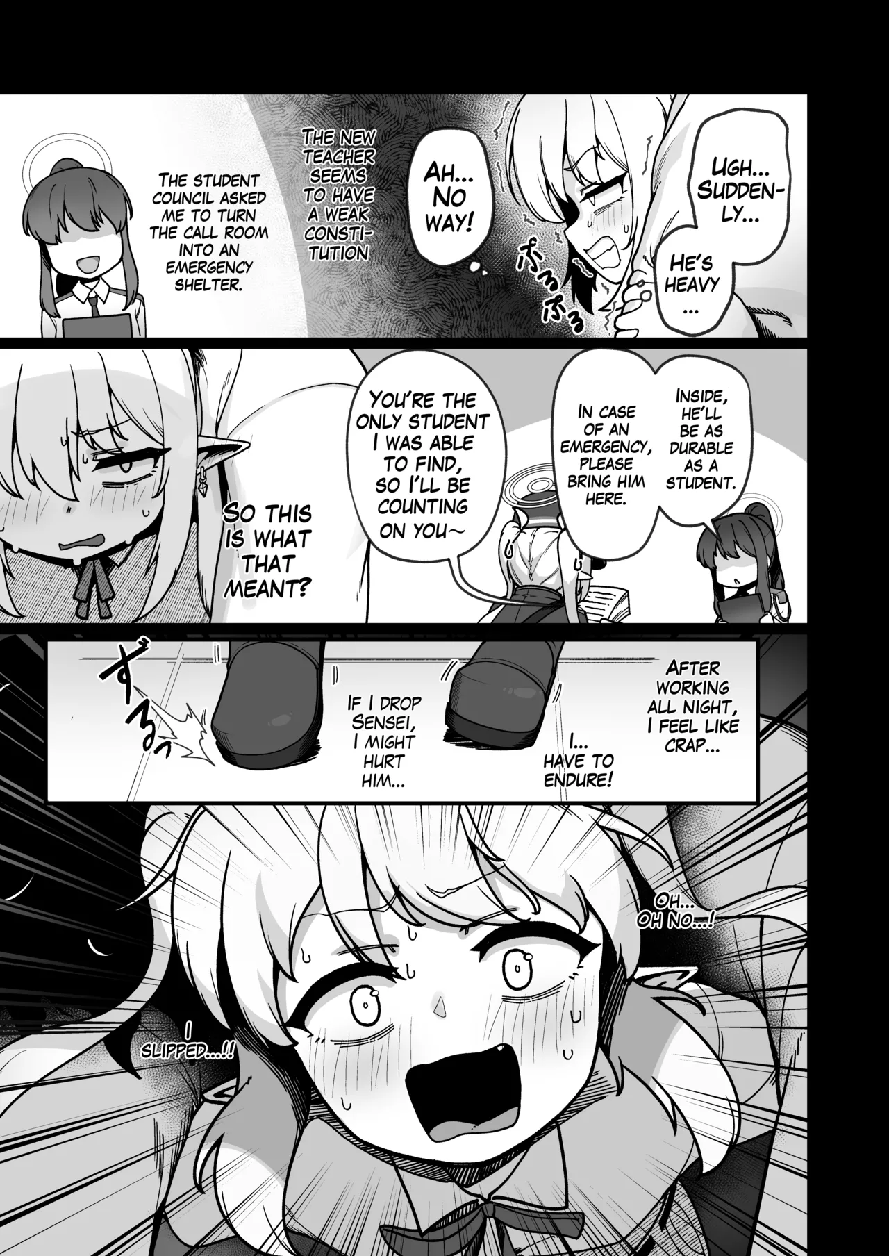 Yakin Sensei to Osewa Gakari | Night Shift Sensei and His Caretaker Part 1 page 5 full
