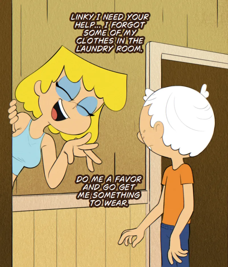 - The Loud House - "Panty Thief" page 1 full