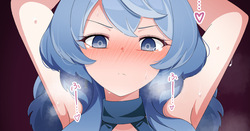 ブルアカ アコ（ドレス）乳首責め