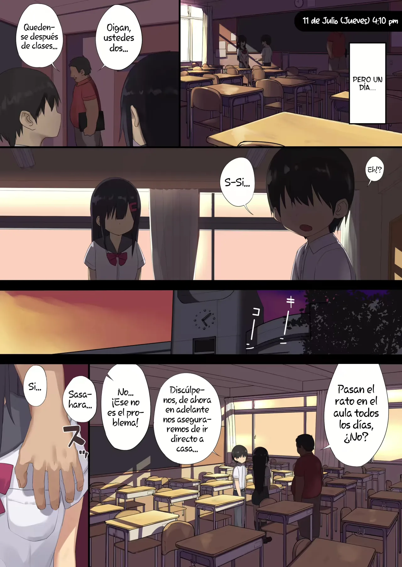 Joshikousei wa Dansei Kyoushi ni NTR Reru page 8 full