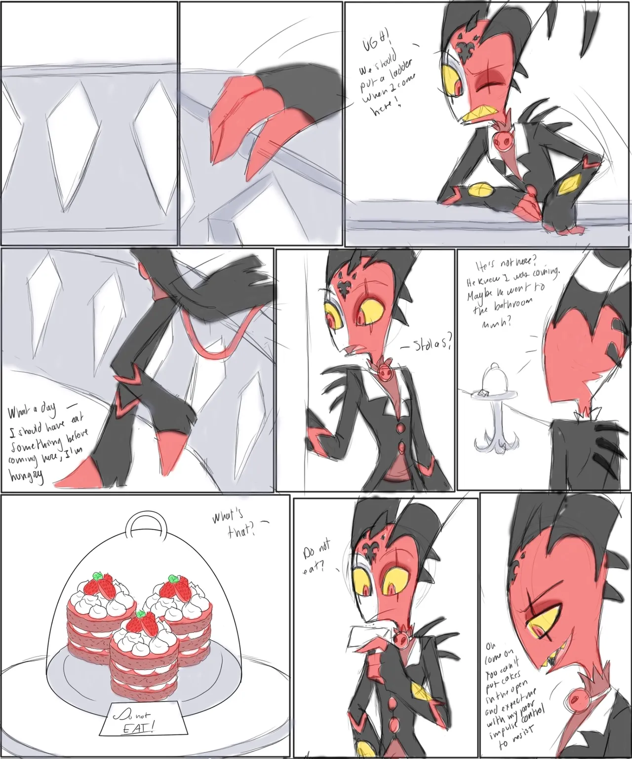 Angel of Happiness - Pleasure Cake page 1 full