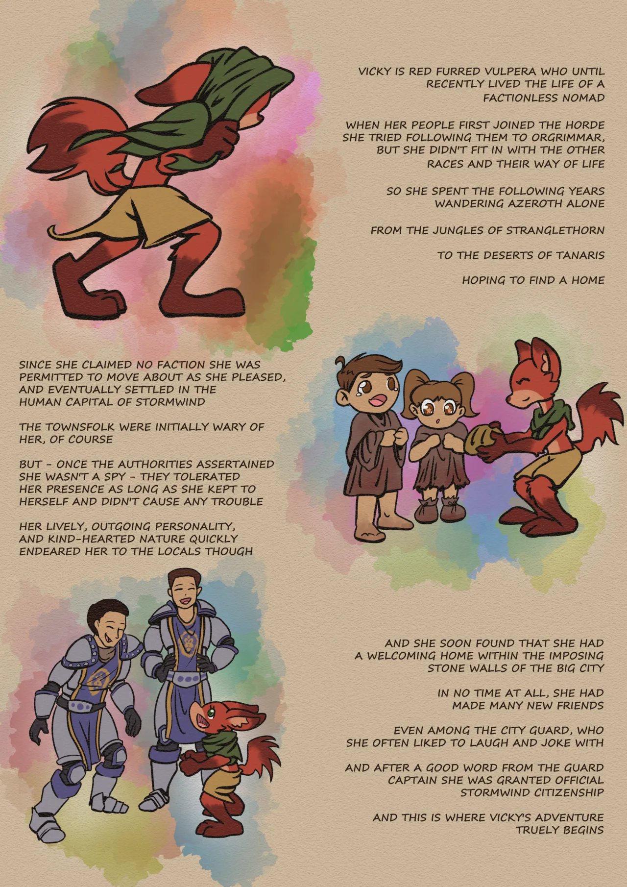 Snacking in Stormwind &amp; Vicky the Vulpera's Voracious Ventures page 2 full