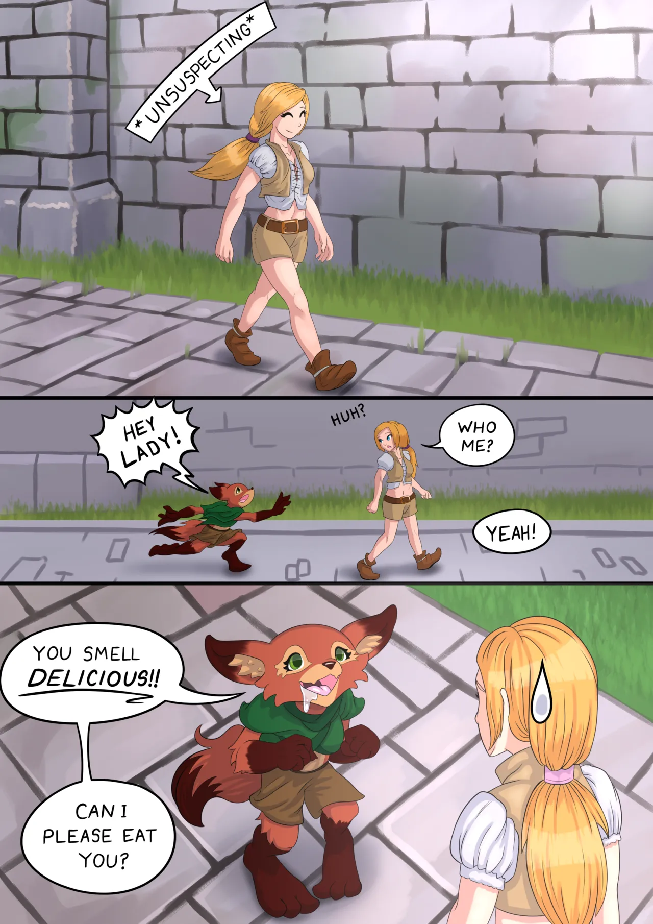 Snacking in Stormwind &amp; Vicky the Vulpera's Voracious Ventures page 4 full