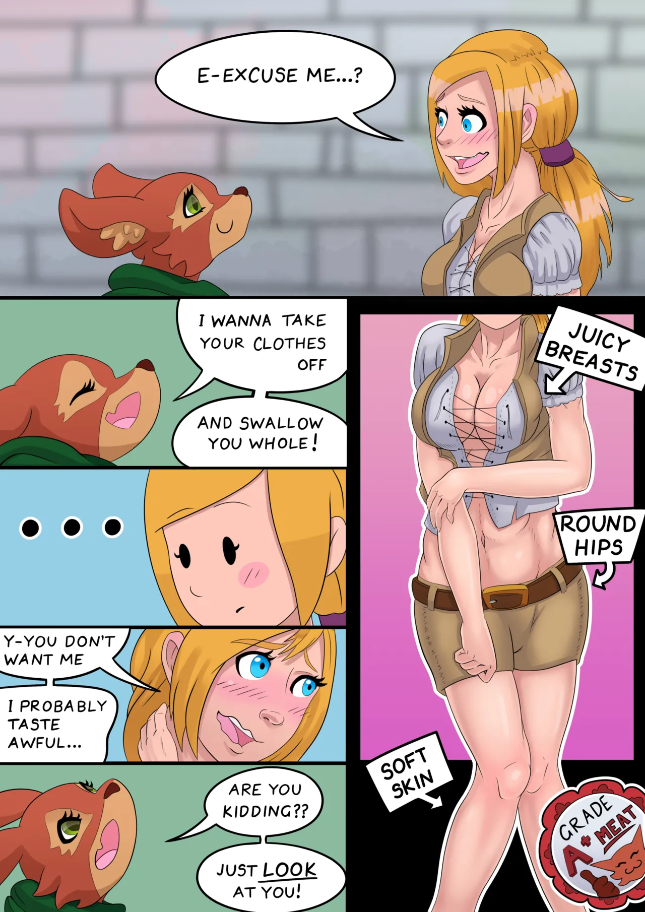 Snacking in Stormwind &amp; Vicky the Vulpera's Voracious Ventures page 5 full