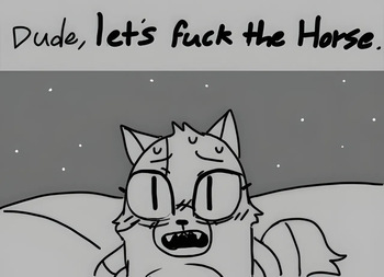 Fiona and Cake fuck the horse cover