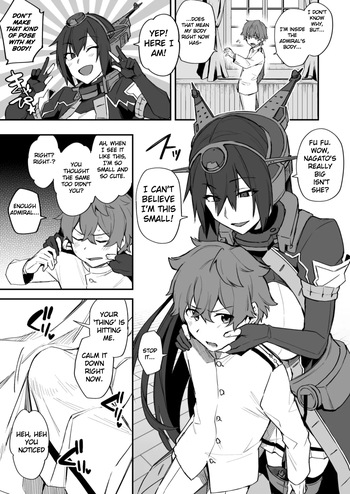 Shota Admiral x Nagato Body Swap Manga cover