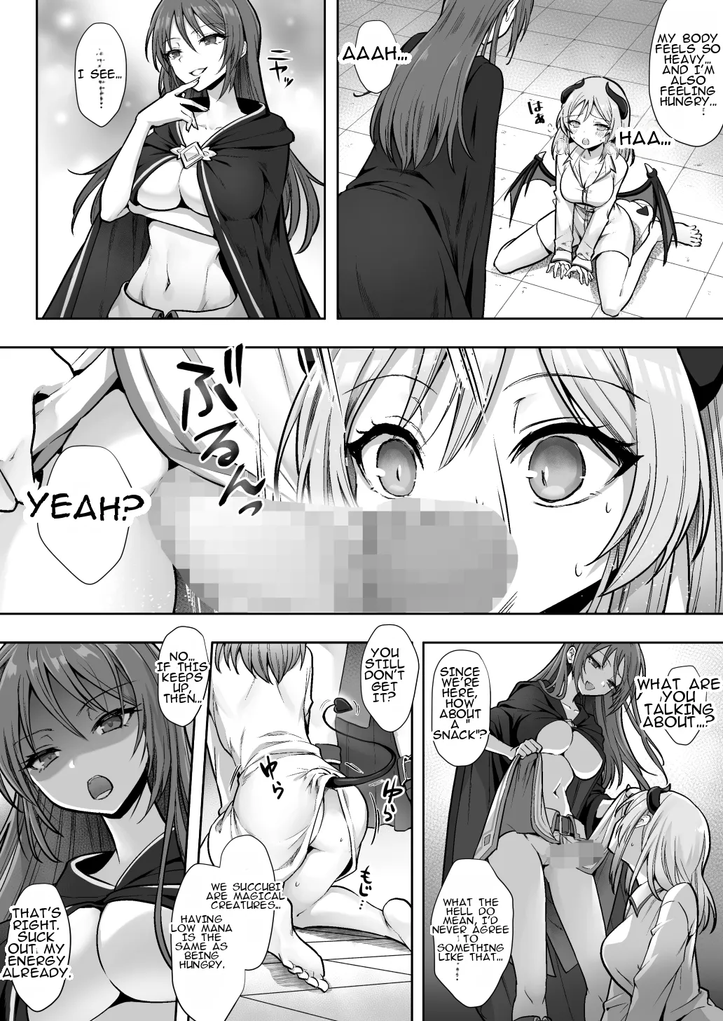 Shuzoku Henkou no Trap de Ningen Kenshi Osu ga Mesu Succubus ni! | A Male Human Swordsman Turns Into a Female Succubus Due to a Species-changing Trap! page 10 full
