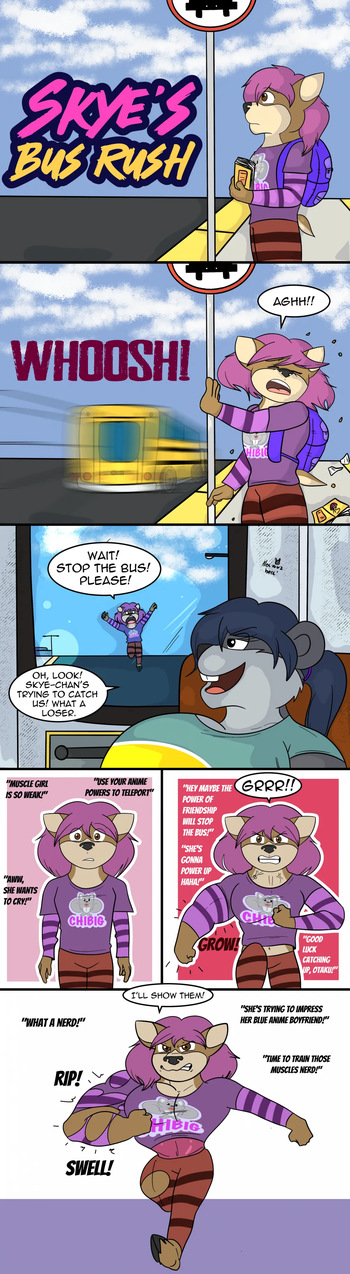 Skye's Bus Rush cover