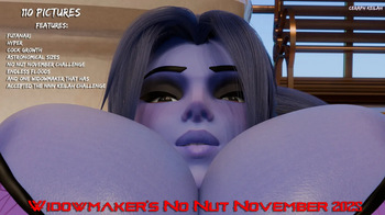 Widowmaker's No Nut November 2025 Keilah Edition cover