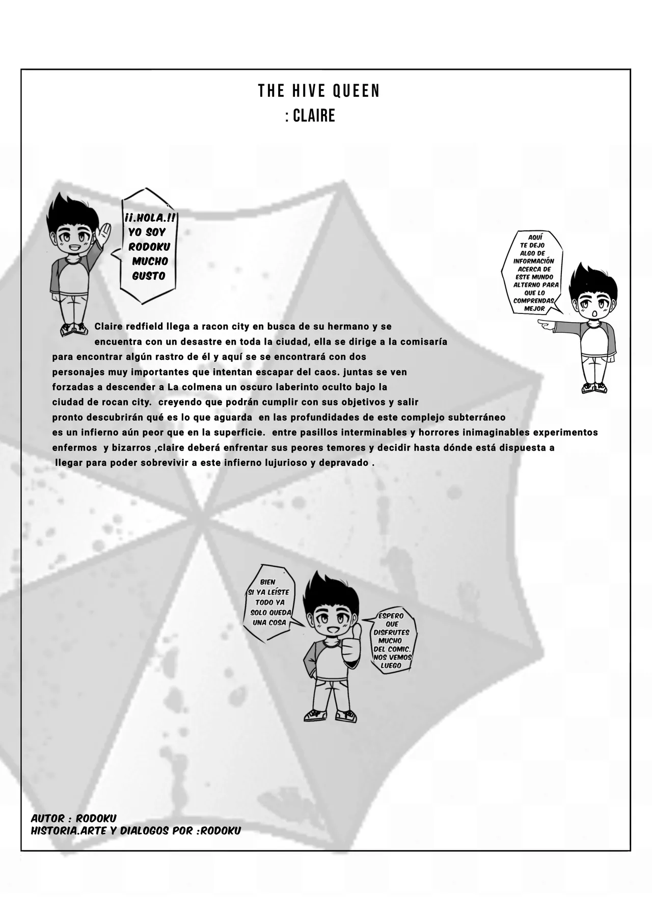 Resident evil the hive queen vol 1 bye rodoku page 3 full