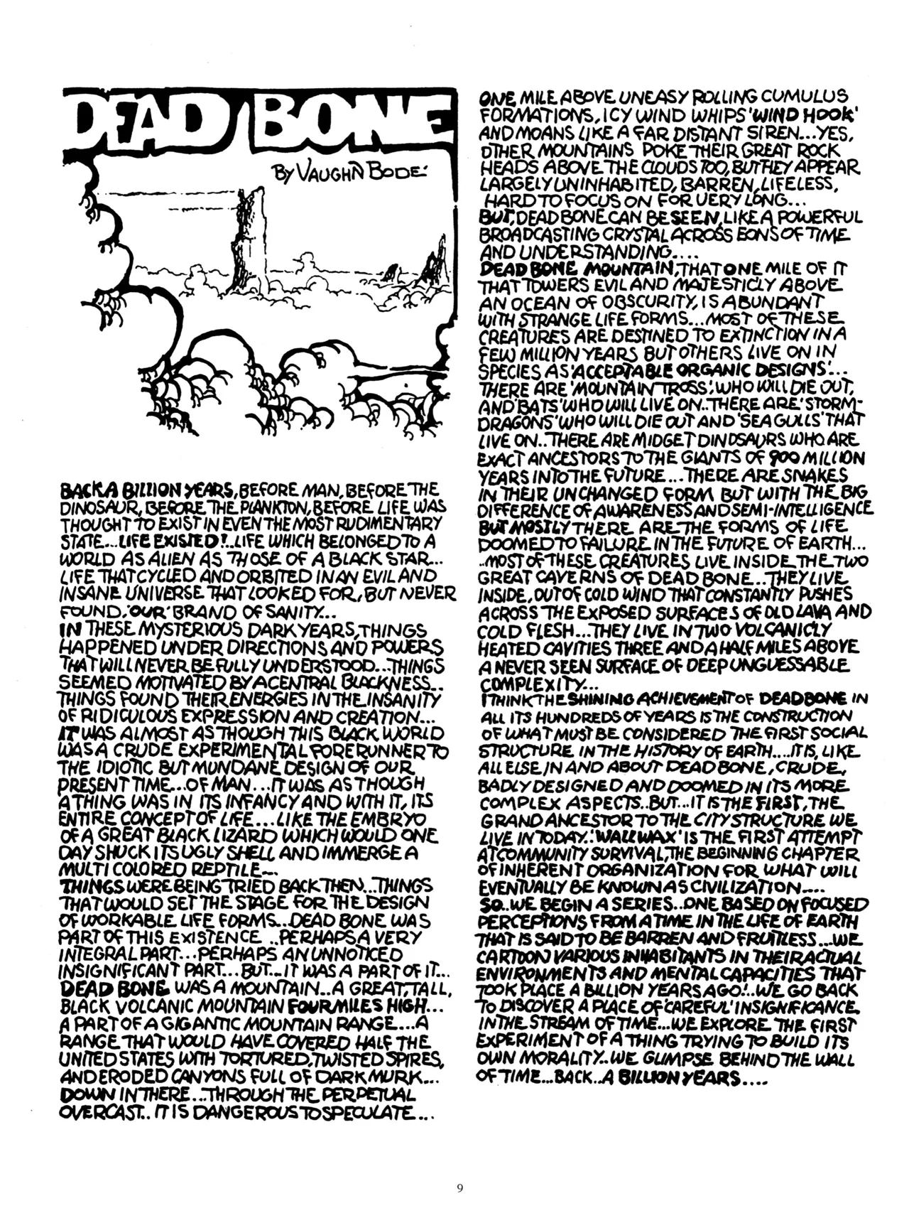 Vaughn Bode’s Complete Deadbone Erotica page 10 full