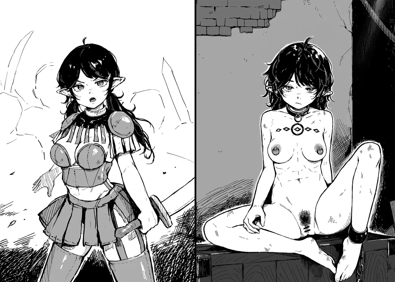 Onna Senshi no Shokuzai | Woman Warrior page 7 full