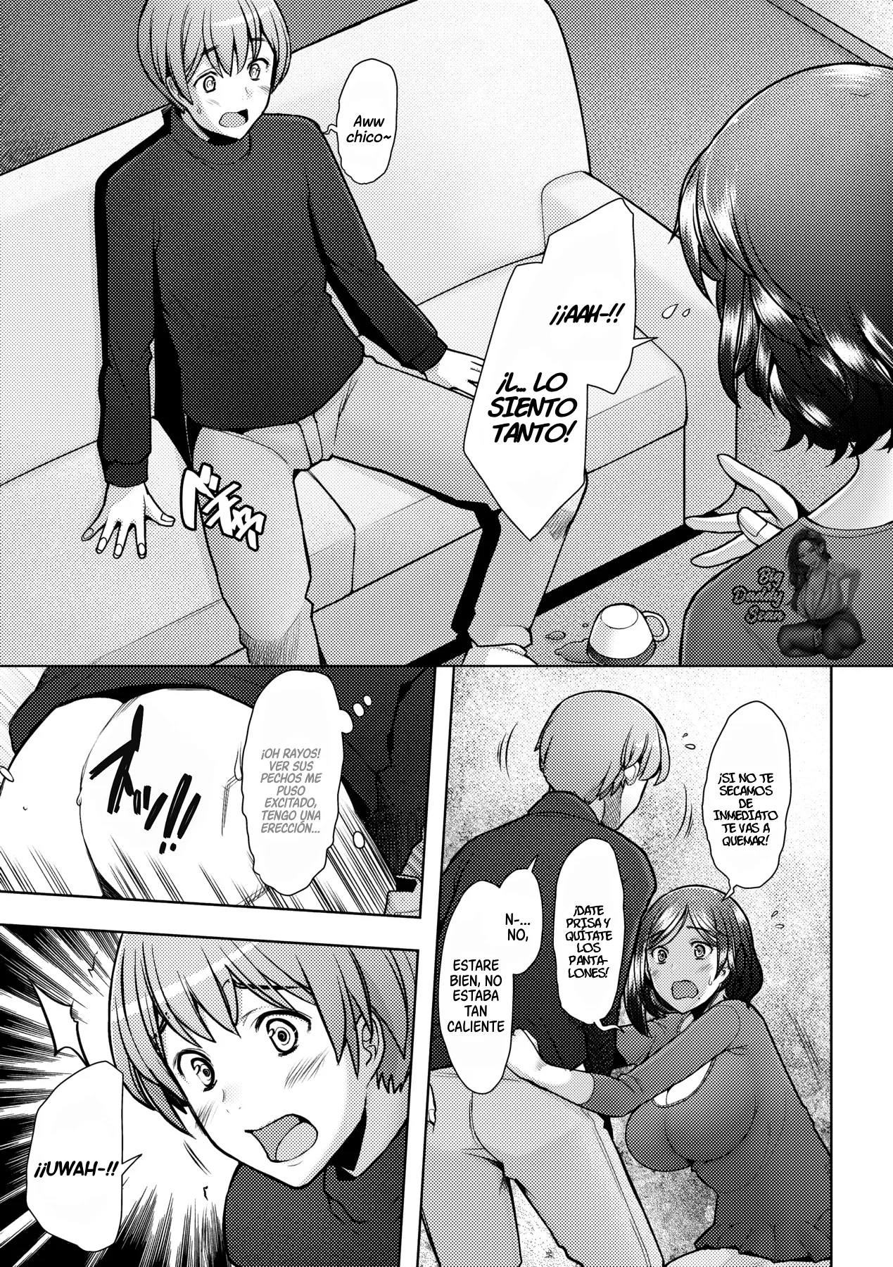 Tonari no Mama wa Boku no SeFri｜La MILF De Al Lado Es Mi Amiga Sexual page 5 full