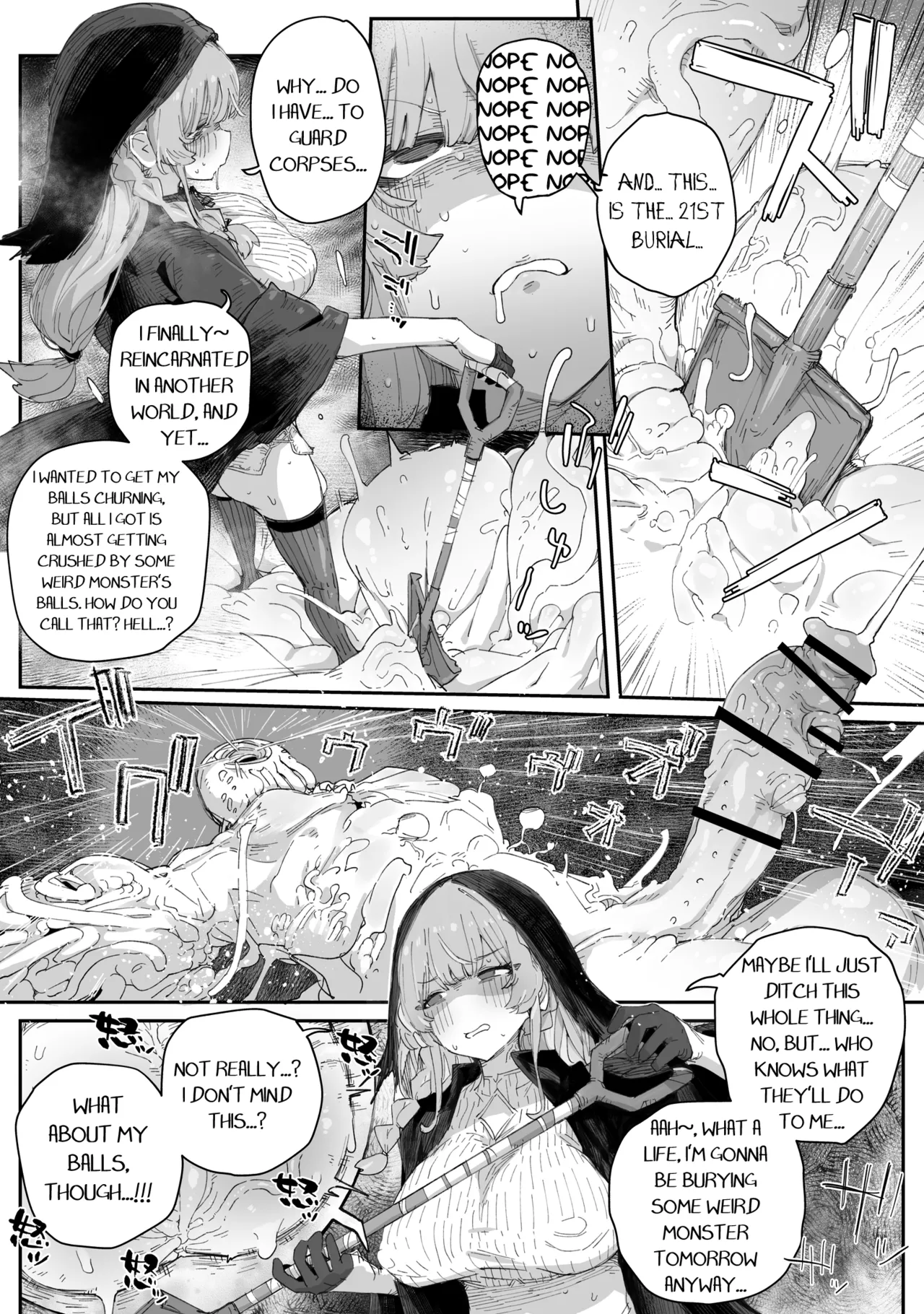 Hee~ Sou Yatte Ochinpo Ira tsukasete kurun Daa, Iiyo, Kinayo page 4 full