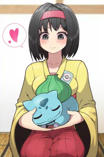 Erika X Ivysaur cover