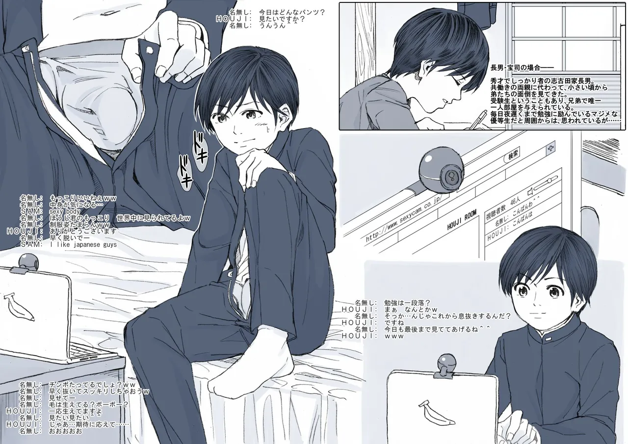 Shikota-ke Sankyoudai no G Katsudou Kiroku. page 3 full