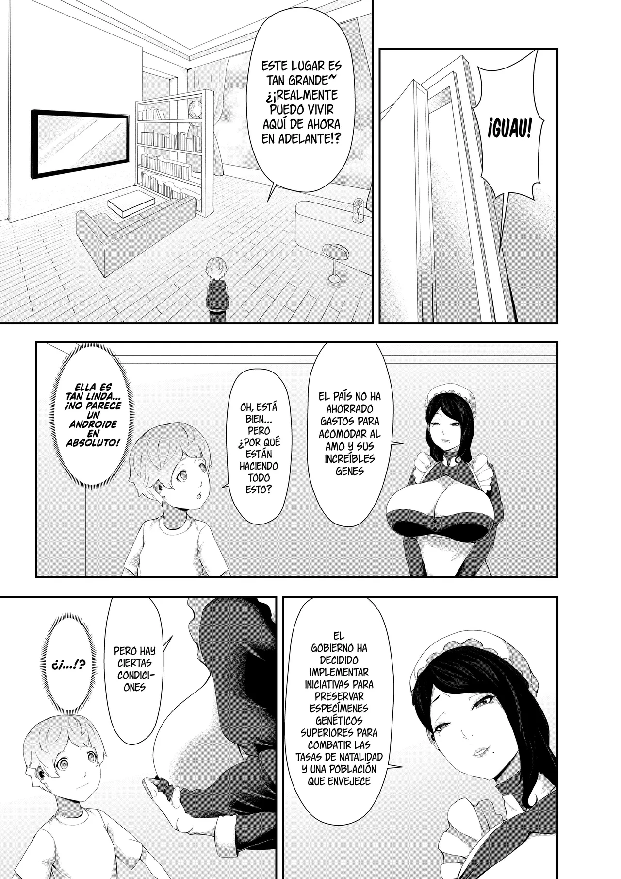 Junyuu-gata Android no Houshi｜El Modelo De Lactancia Materna Es El Tipo De Servicio De Un Androide page 3 full