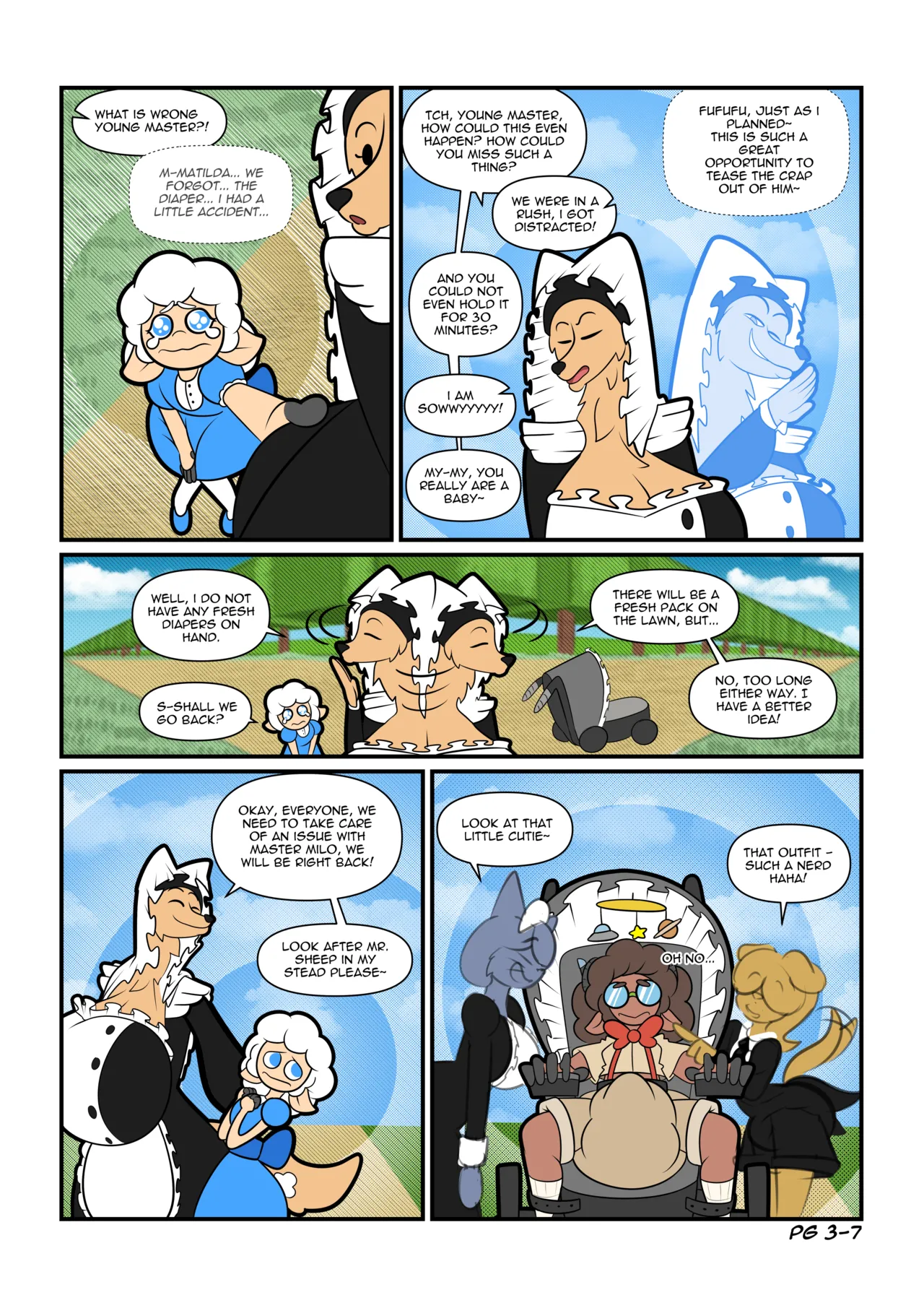 Comic: Chapter 4.1 - Walk in the Park page 3 full