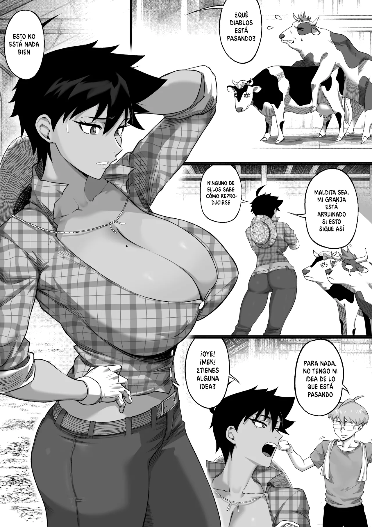 My farmer aunt is having a problem | Mi tía granjera tiene un problema page 1 full