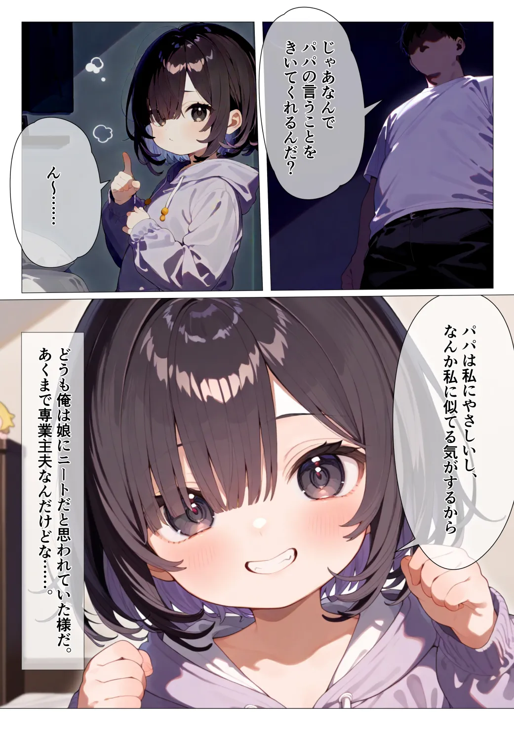 ひきこもり娘にはえっち教育を page 9 full