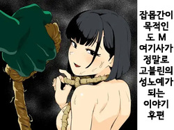 잡몹간이 목적인 도M 여기사가 정말로 고블린의 성노예가 되는 이야기 후편