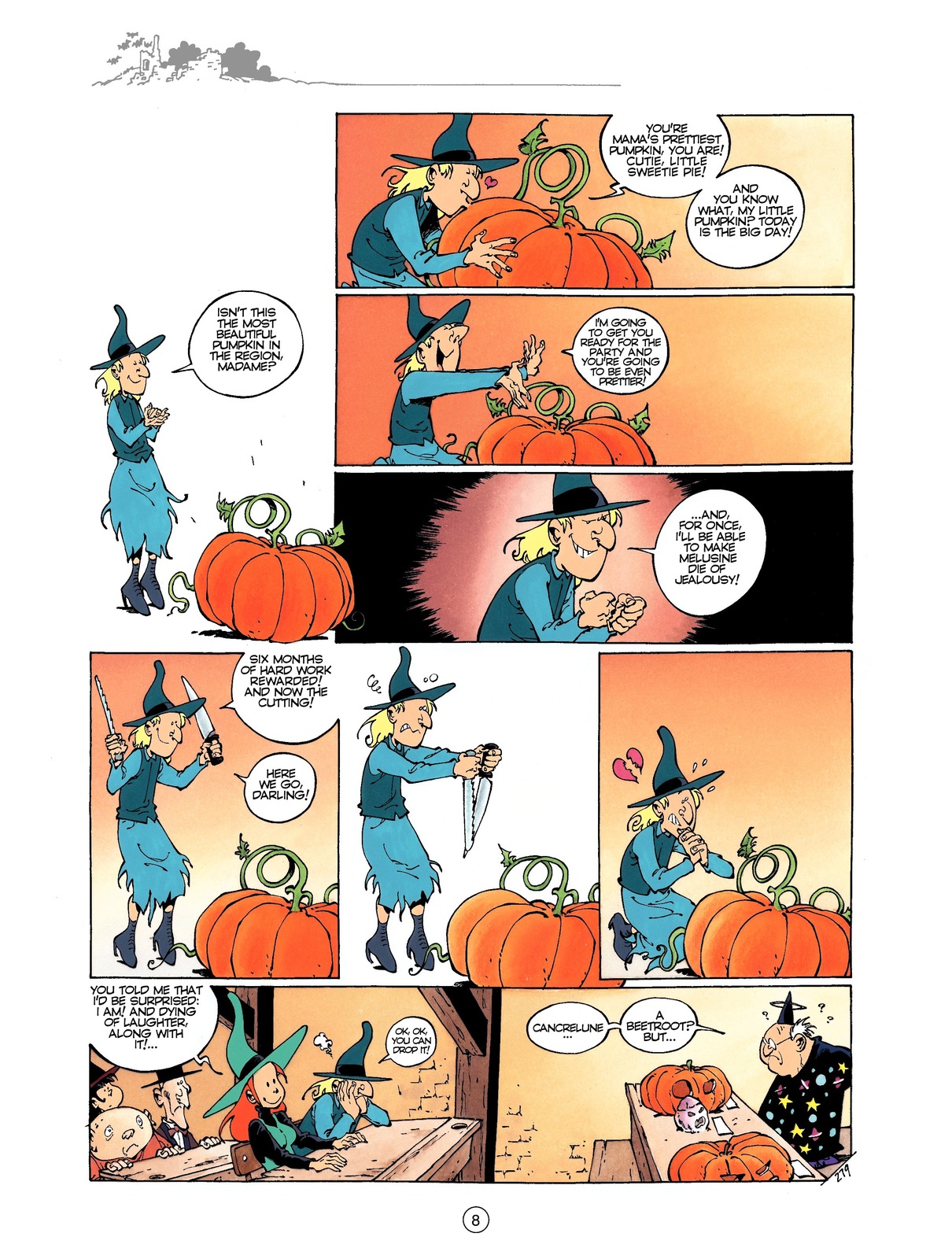 Mélusine #08 - Gilson &amp; Clarke - Halloween, 2001 page 8 full