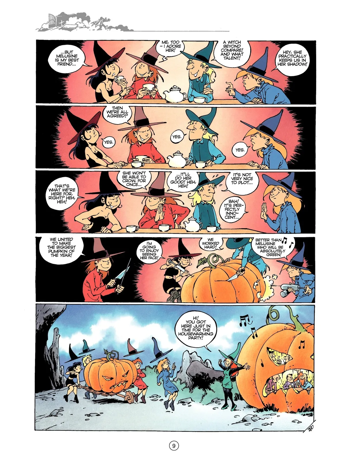 Mélusine #08 - Gilson &amp; Clarke - Halloween, 2001 page 9 full