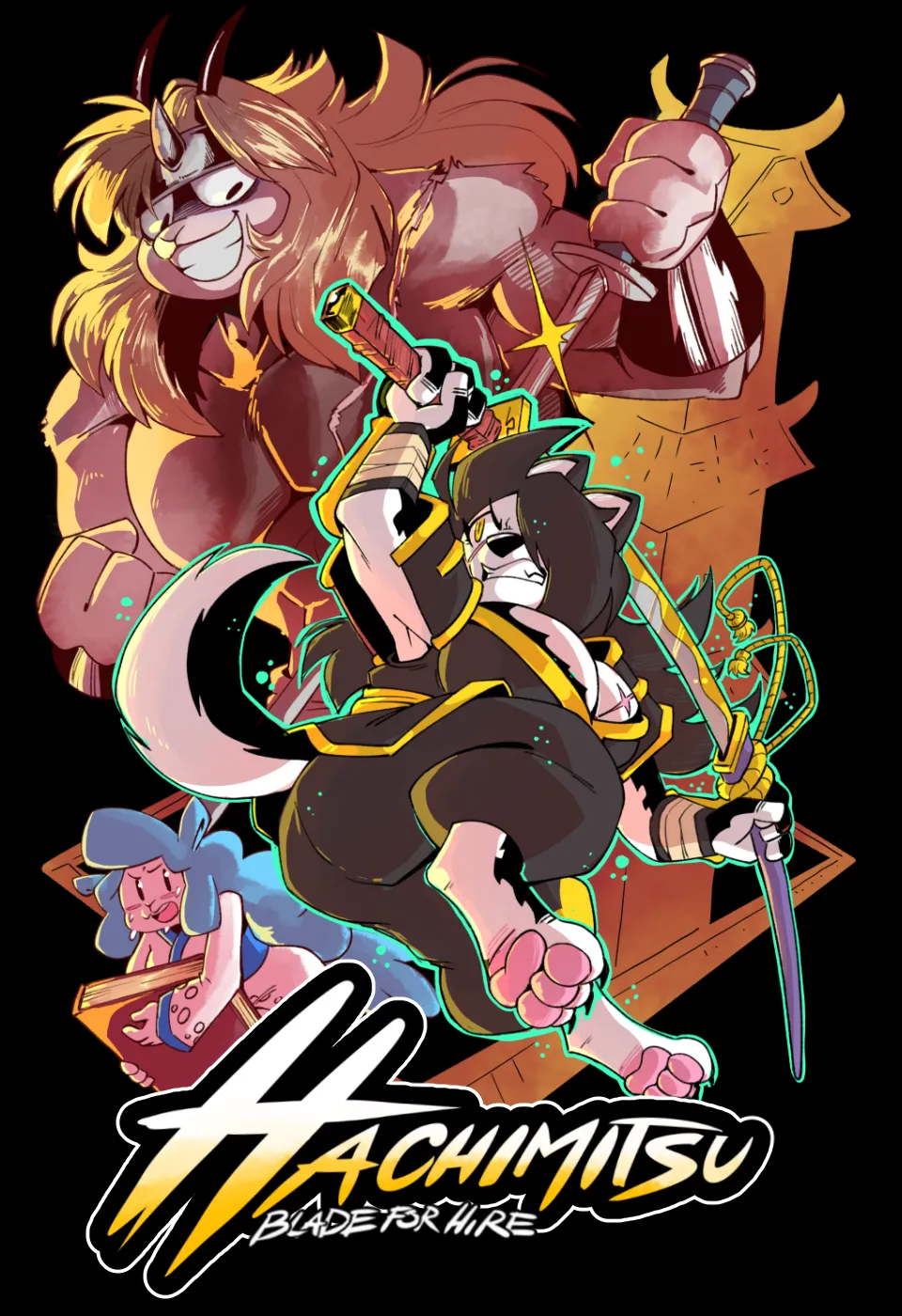 Hachimitsu Blade For Hire: Chapter 3 - We Got It From Here page 1 full