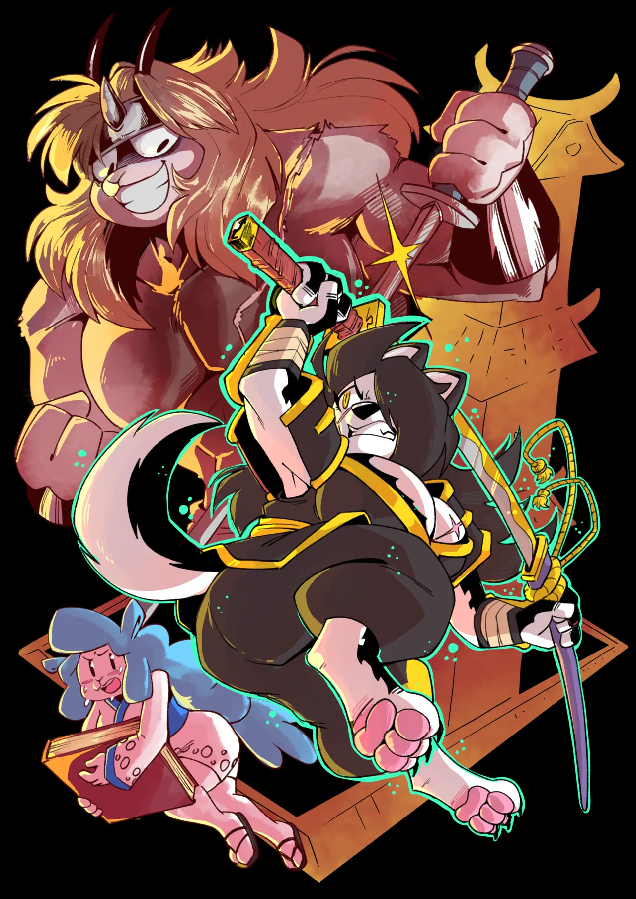 Hachimitsu Blade For Hire: Chapter 3 - We Got It From Here page 2 full