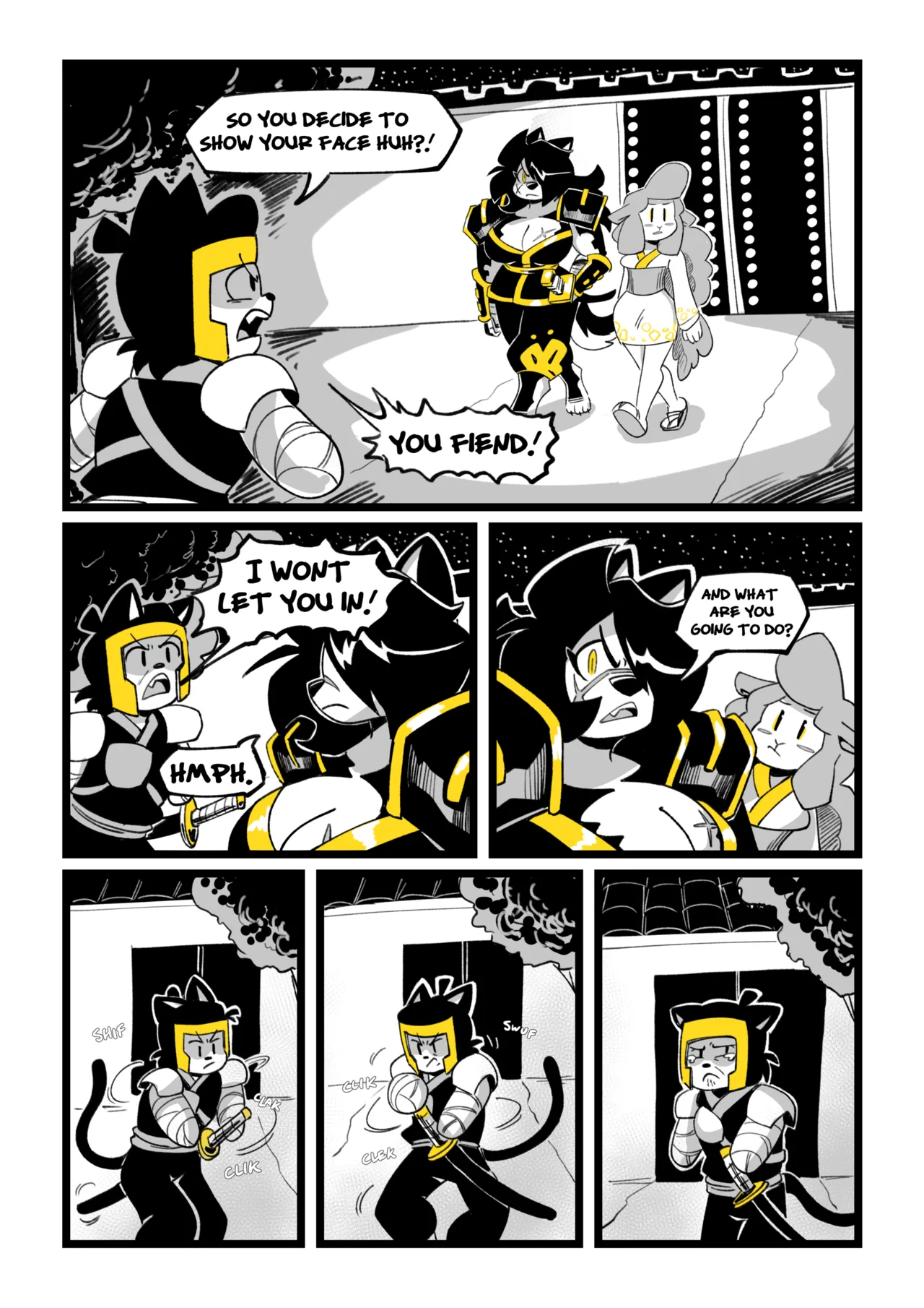 Hachimitsu Blade For Hire: Chapter 3 - We Got It From Here page 3 full