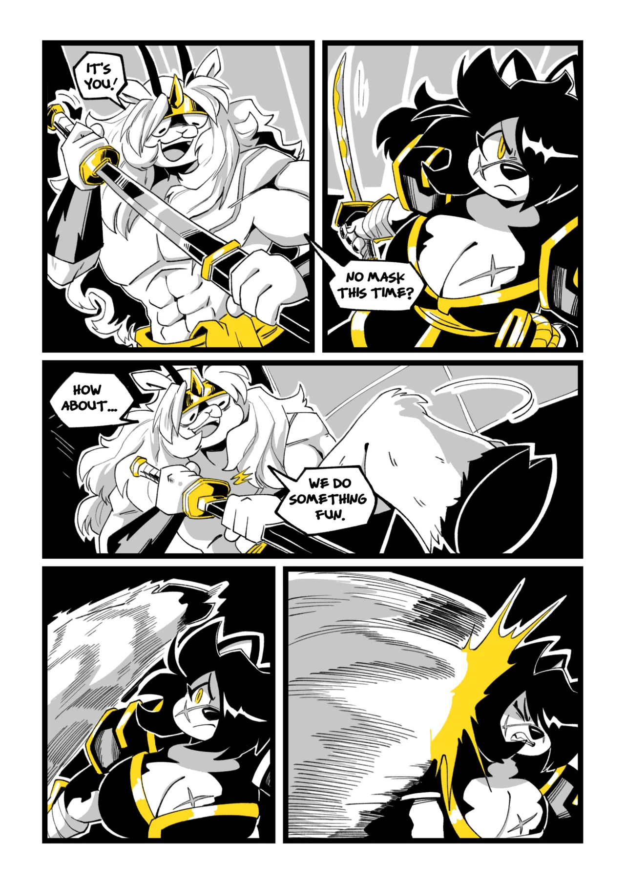 Hachimitsu Blade For Hire: Chapter 3 - We Got It From Here page 6 full